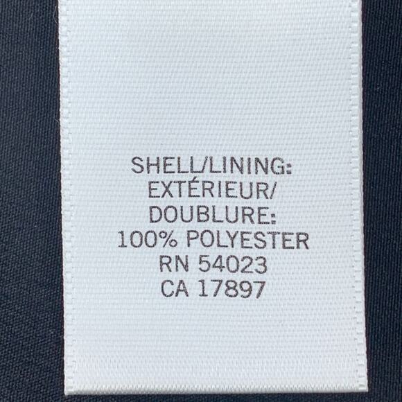 Banana Republic Factory Skirt Abstract B/W Stripes Print Pleated Pockets Size 0 - Picture 9 of 11